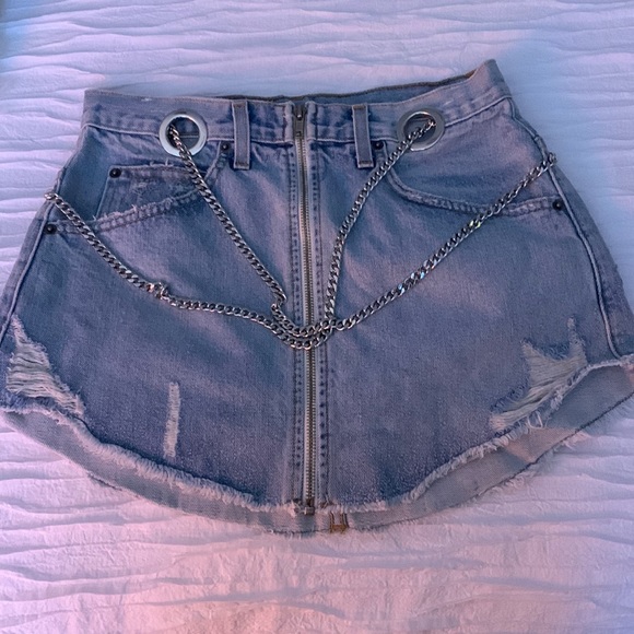 Carmar denim skirt - Picture 1 of 1